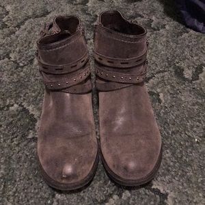 Sonoma Dark Gray Booties Women’s size 10US